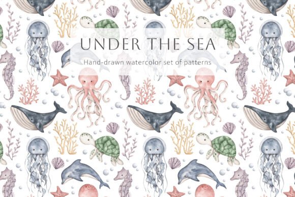 Download Under the Sea Patterns - Sea patterns Collection